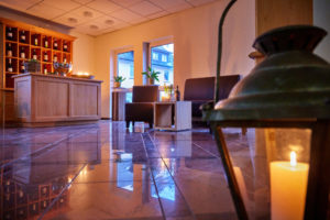 Innenansicht Lobby Klosterhotel Eifel